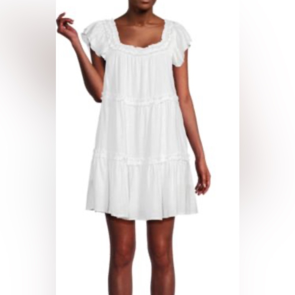 Allison New York Faye Linen Blend Minidress